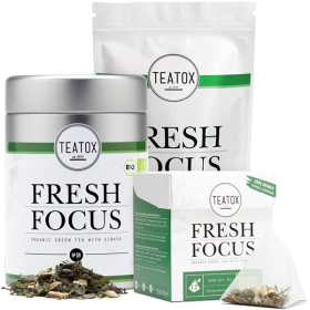 Fresh Focus Bio Grüner Tee mit Ginkgo