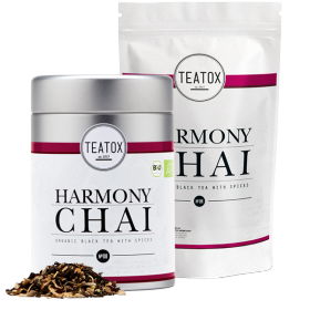 Harmony Chai Bio Schwarzer Tee mit Gewürzen