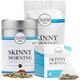 Skinny Morning Bio Grüner Tee mit Mate 