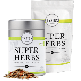 Super Herbs Organic Herbal Tea with Moringa
